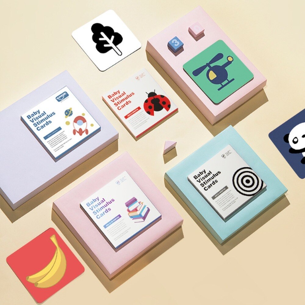 Montessori visual stimulation cards