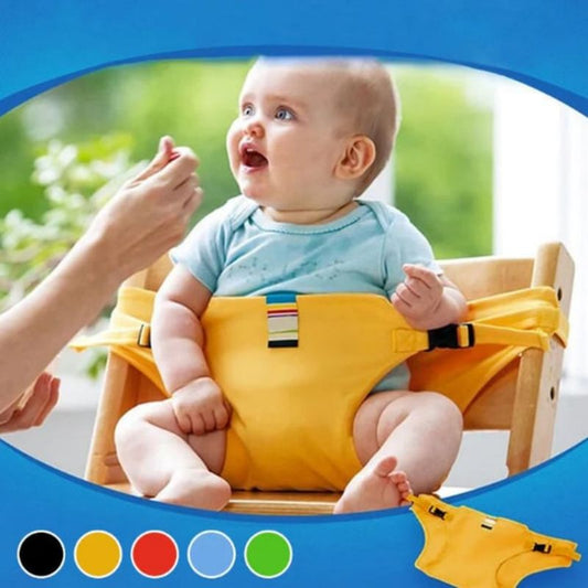 Lightweight baby harness high chair