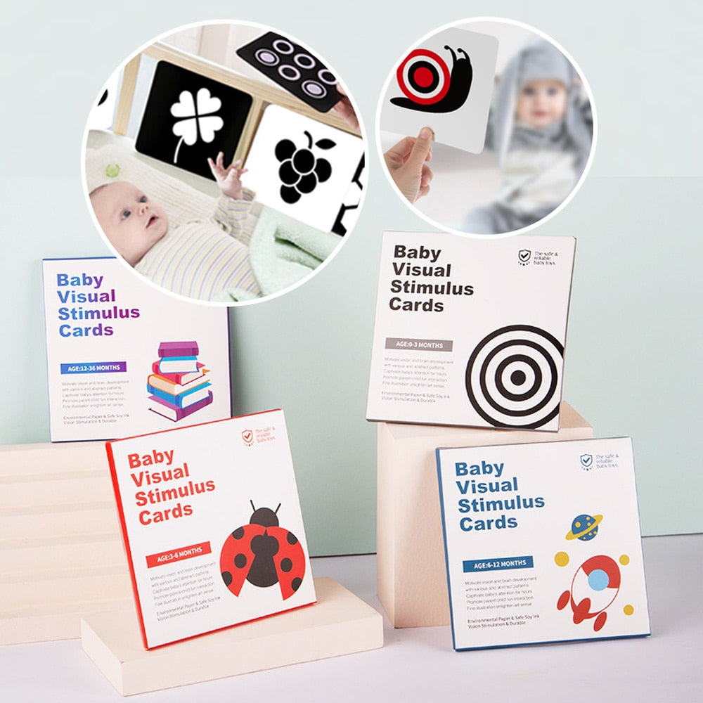 Montessori visual stimulation cards